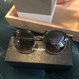 Round Prada sunglasses